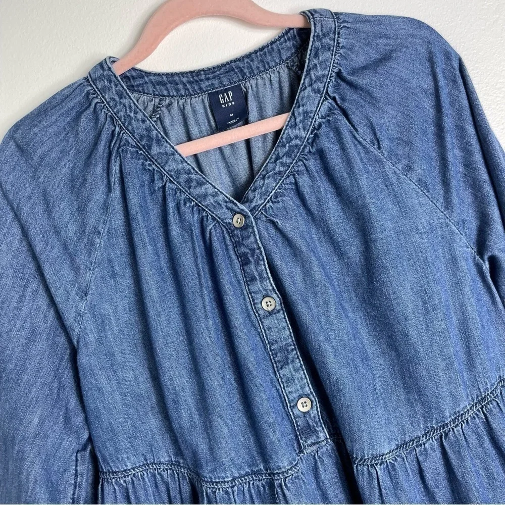 Gap Kids Chambray dress Size M